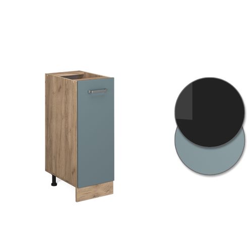 Meuble De Cuisine R-line 41131 Bleu-gris 30cm Sans Pt