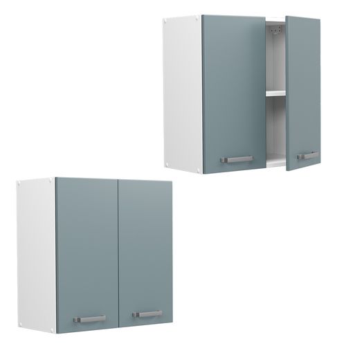 Elément Haut De Cuisine R-line 41039 Bleu-gris 60cm