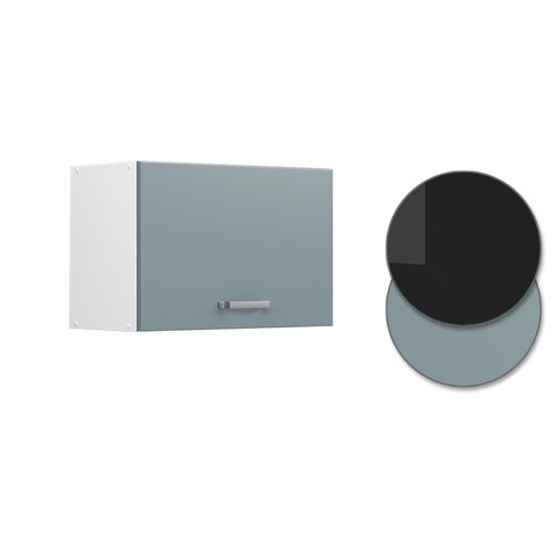 Elément Haut De Cuisine R-line 41041 Bleu-gris 60cm Plat
