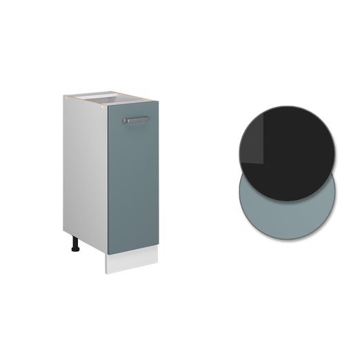 Meuble De Cuisine R-line 41159 Bleu-gris 30cm Sans Pt