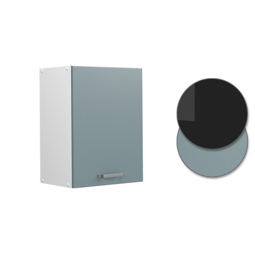 Elément Haut De Cuisine R-line 41163 Bleu-gris 45cm