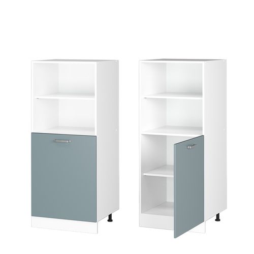 Meuble Pour Four R-line 41167 Bleu-gris 60cm