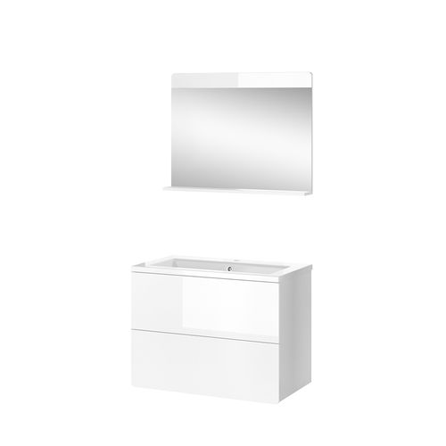 Meubles Bain Izan 41538 Blanc 3 Pièces