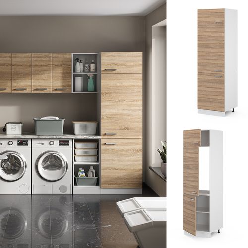 Armoire Haute Universelle R-line 41714 Sonoma 60cm Avec Portes