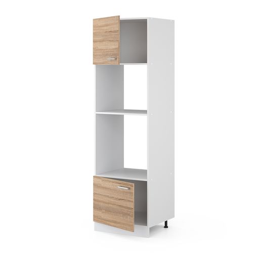 Armoire Universelle R-line, Sonoma, 60cm Avec Étagères Ouvertes, Et Portes