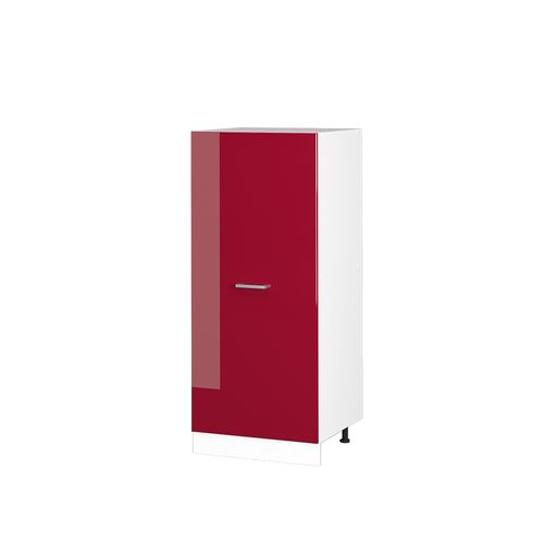 Armoire Haute Universelle R-line 41887 Rouge Bordeaux Haute Brillance 60cm Avec Grande Porte