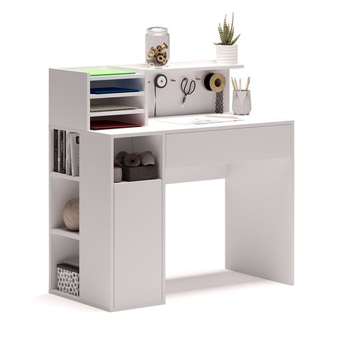 Bureau 42087 Blanc 100x50cm