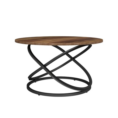 Table Basse Calgary 41529 Bois 79.5x46cm Avec Grande Surface De Travail