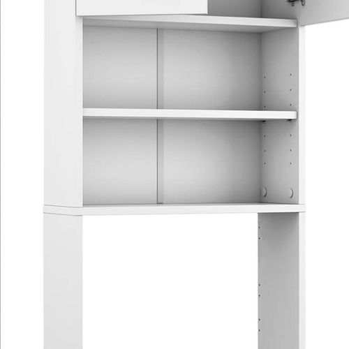 Armoire De Toilette 43383 Blanc 64x190cm Avec 2 Portes