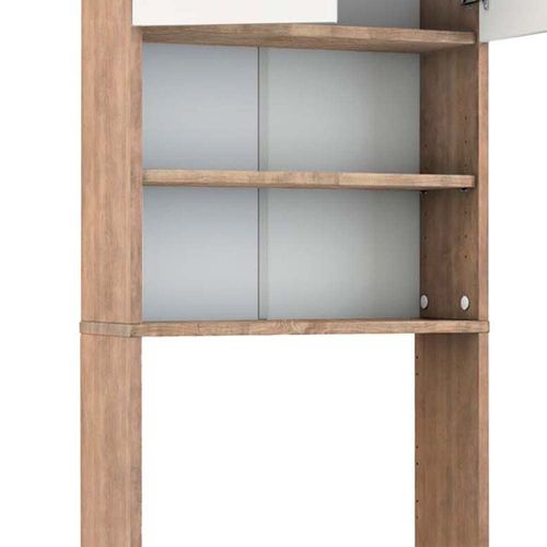 Armoire De Toilette  43384 Sonoma/blanc 64x190cm Avec 2 Portes