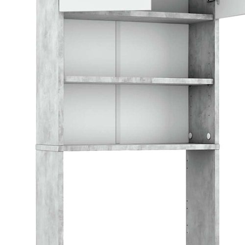 Armoire De Toilette  43385 Béton/blanc 64x190cm Avec 2 Portes