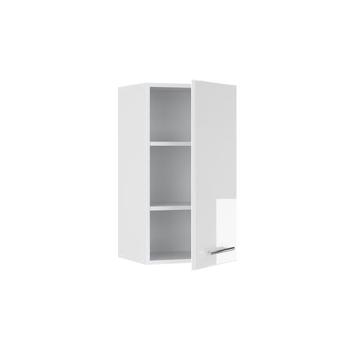 Armoire Murale De Salle De Bain Fame-line, Blanc Haute Brillance, 40x72cm