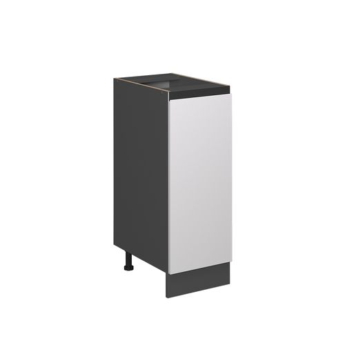 Meuble De Cuisine R-line 45848 Blanc 30cm  J-shape Pt Marbre
