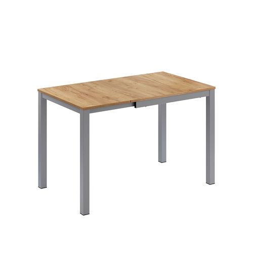 Table De Salle à Manger Granny 50577 Chêne/gris 120x70cm Extensible