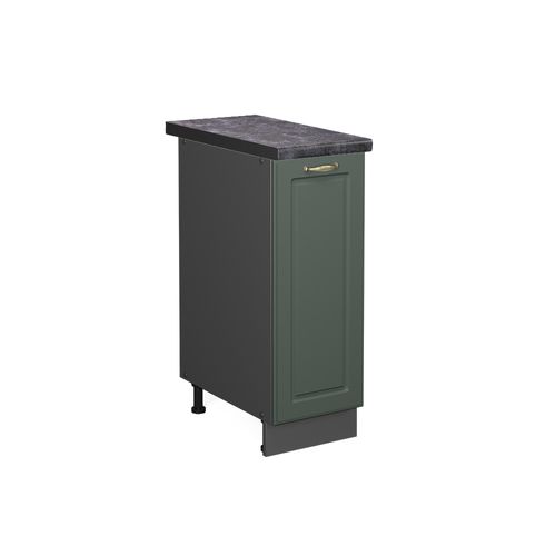 Meuble De Cuisine Fame-line 46838 Vert Or Campagne 30cm , Pt Anthracite