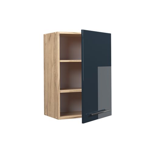 Elément Haut De Cuisine Fame-line 48878 Bleu Foncé Brillant 50cm