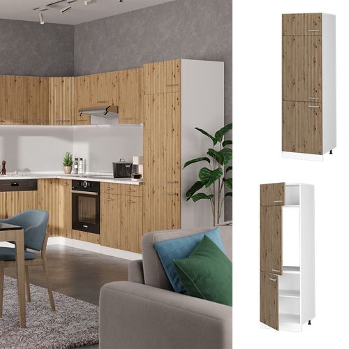 Armoire Pour Frigo R-line 49065 Chêne Artisan 60cm