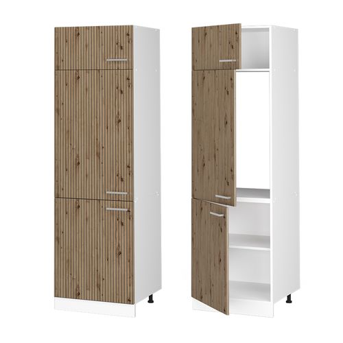 Armoire Pour Frigo R-line 49065 Chêne Artisan 60cm