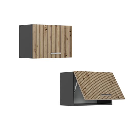 Elément Haut De Cuisine R-line 49097 Chêne Artisan 60cm Plat