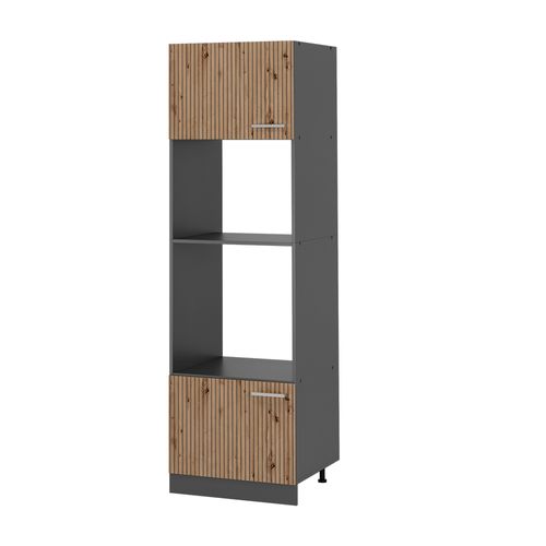 Armoire Micro-ondes R-line 49102 Chêne Artisan 60cm