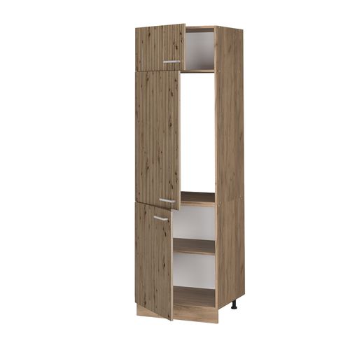 Armoire Pour Frigo R-line 49141 Chêne Artisan 60cm