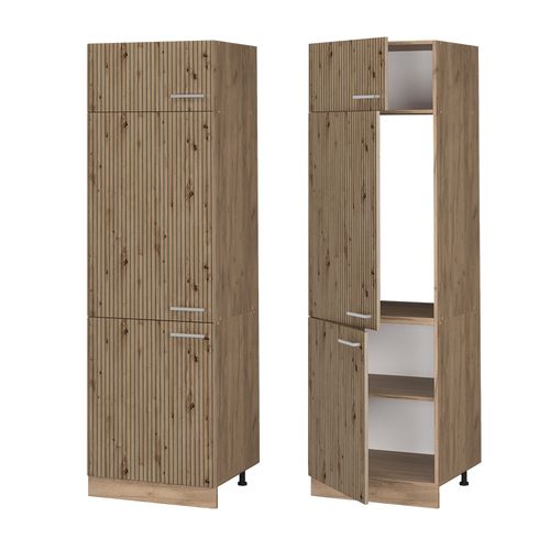 Armoire Pour Frigo R-line 49141 Chêne Artisan 60cm