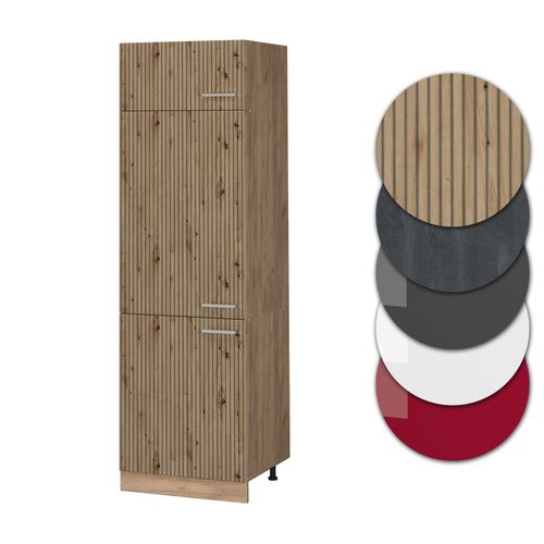 Armoire Pour Frigo R-line 49141 Chêne Artisan 60cm