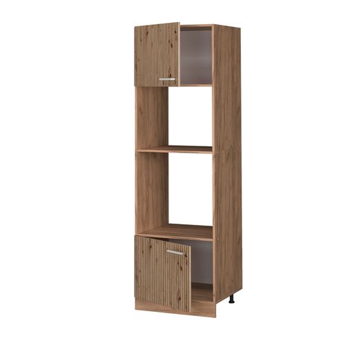 Armoire Micro-ondes R-line 49142 Chêne Artisan 60cm