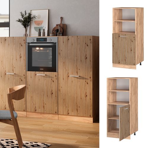 Meuble Pour Four R-line 49166 Chêne Artisan 60cm