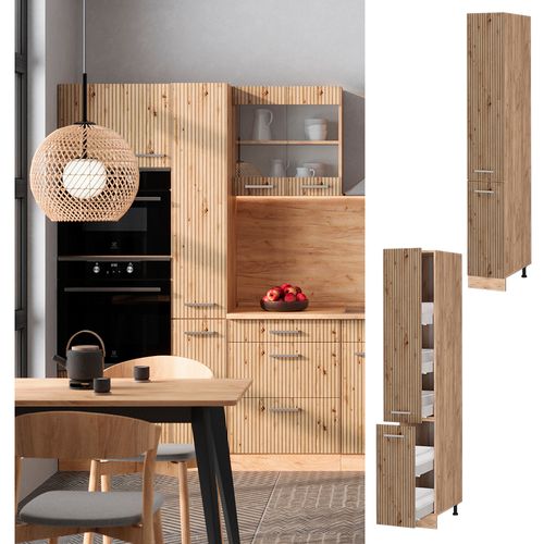 Meuble Haute De Cuisine R-line 49168 Chêne Artisan 30cm