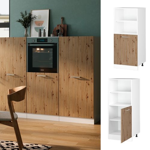 Meuble Pour Four R-line 49191 Chêne Artisan 60cm