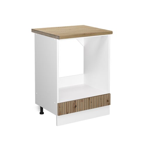 Meuble Pour Four R-line 49250 Chêne Artisan 60cm , Pt Chêne