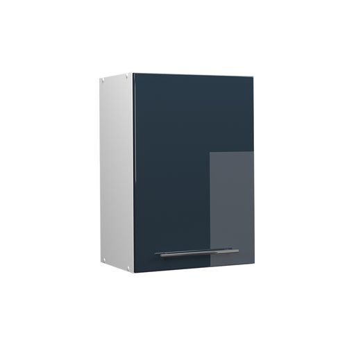 Elément Haut De Cuisine Fame-line 49565 Bleu Foncé Brillant 50cm