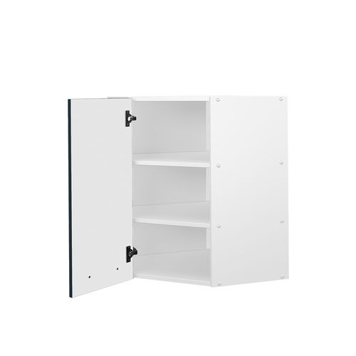 Elément Haut De Cuisine Fame-line 49569 Bleu Foncé Brillant 57cm