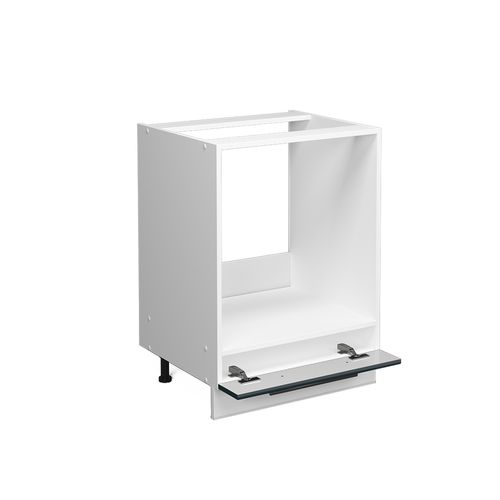 Meuble Pour Four Fame-line 49709 Bleu Foncé Brillant 60cm , Pt Marbre