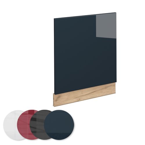 Façade Fame-line 43700 Bleu Foncé Brillant 60cm Sans Plan De Travail