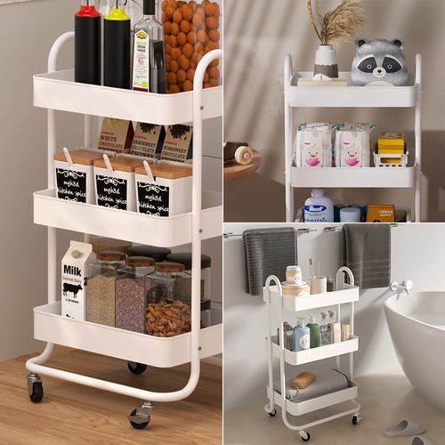 Caisson à Roulettes Tron 49387 Blanc 45.9x78.7cm