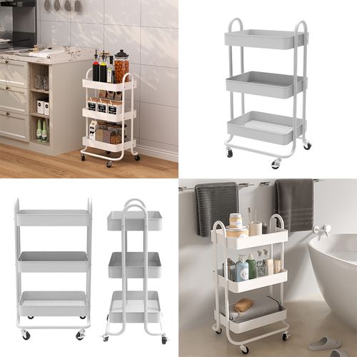 Caisson à Roulettes Tron 49387 Blanc 45.9x78.7cm