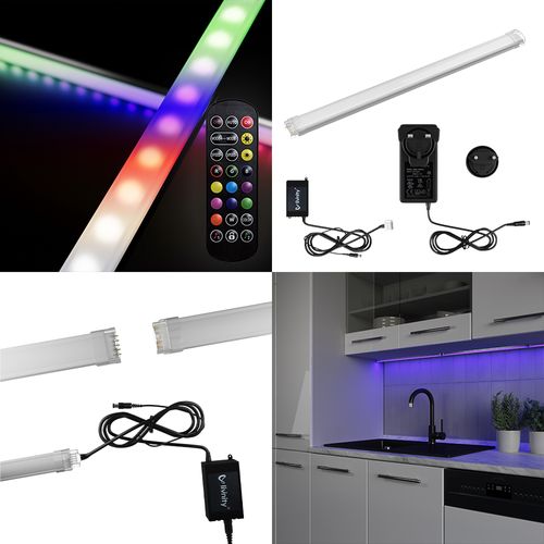 Bande LED 49431 Blanc 30cm Avec Kit De Démarrage