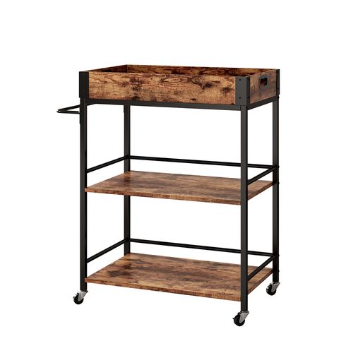 Caisson à Roulettes Fyrk 50040 Chêne Rustique 65x84.5cm