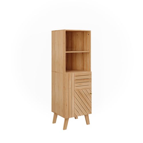 Armoire Midischrank Lucie 50120 Bambou 40x124cm
