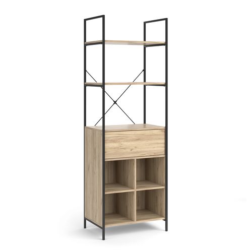 Armoire à Vêtements Enya 50126 Bois 60x180cm Avec Tiroir