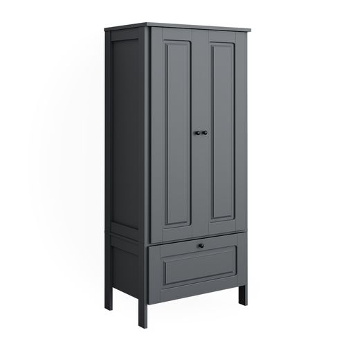 Armoire Pour Enfants Ajaton 50180 Gris 83.3x187cm