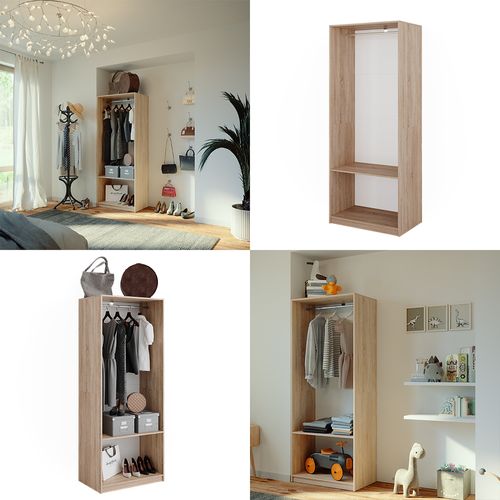 Armoire à Vêtements Elmo 50200 Sonoma 80x200cm