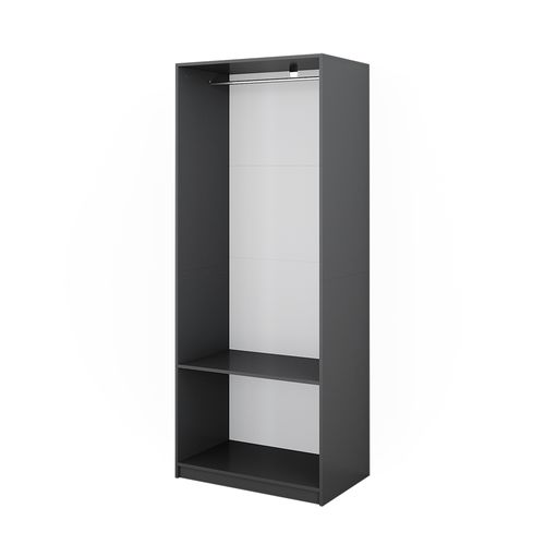 Armoire à Vêtements Elmo 50201 Anthracite 80x200cm