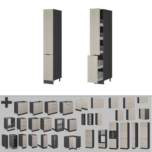 Colonne Fame-line, Grisbeige, 30cm