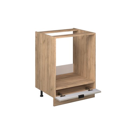 Meuble Pour Four Fame-line 50330 Grisbeige 60cm , Pt Marbre