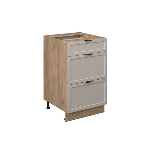 Meuble Cuisine Fame-line 50331 Grisbeige 50cm Sans Pt