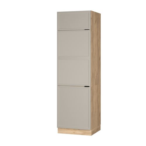 Armoire Pour Frigo Fame-line 50343 Grisbeige 60cm