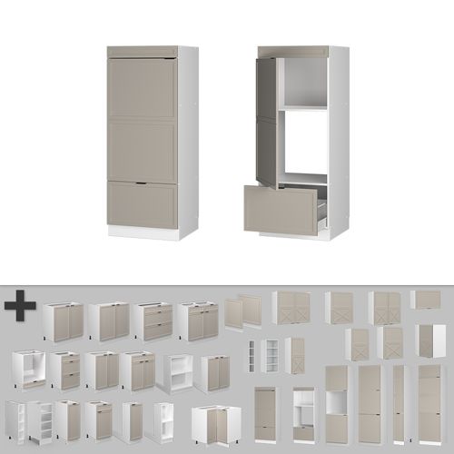 Armoire Micro-ondes Fame-line 50357 Grisbeige 60cm